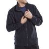 Fleece Jacket Navy Blue 3XL FLJNXXXL