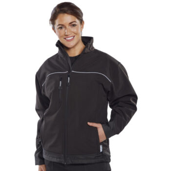 Soft Shell Jacket Black Small SSJBLS