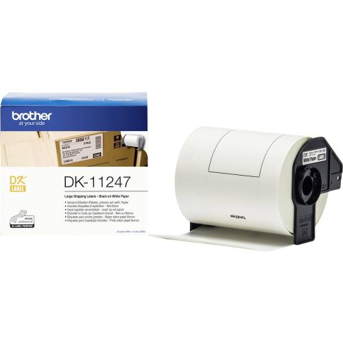Brother Dk 11247 Label Roll 103mmx164mm 180 Labels Dk11247 Fusion Office