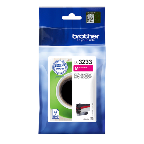 Brother Lc3233m Magenta Inkjet Cartridge Fusion Office