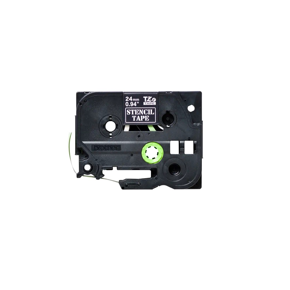 Brother STe-151 Stencil Tape Cassette Black 24mm wide STe151