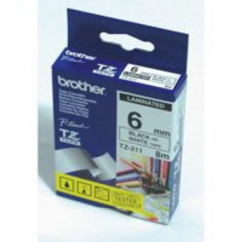 Brother Tze731 Black On Green Label Tape 12mmx8m Fusion Office
