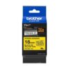 Brother Tzes641 Black On Yellow Strong Label Tape 18mmx8m Fusion Office