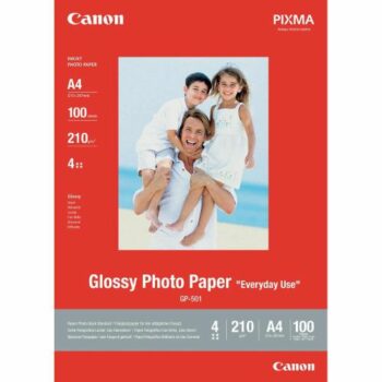 Canon 0775b001 Gp501 Gloss Photo Paper A4 100 Sheets Fusion Office