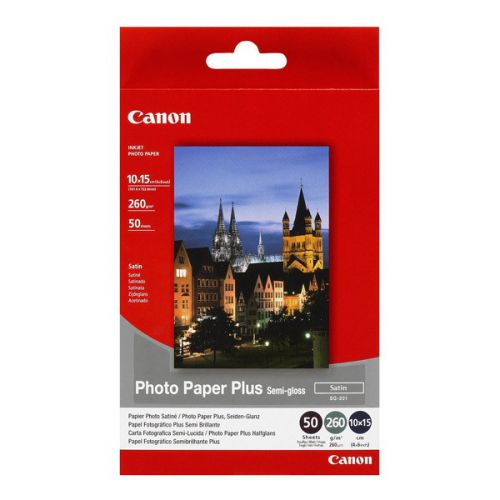 Canon 1686b015 Semi Gloss Photo Paper 10x15cm 50 Sheets Fusion Office