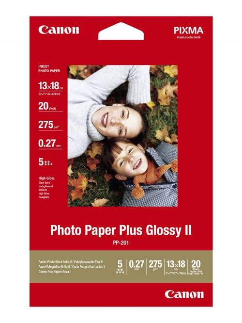 Canon 2311b018 Gloss Photo Paper 13x18cm 20 Sheets Fusion Office