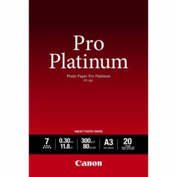 Canon 2768b017 Photo Paper A3 20 Sheets Fusion Office