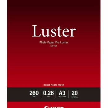 Canon 6211b007 Luster Paper A3 20 Sheets Fusion Office