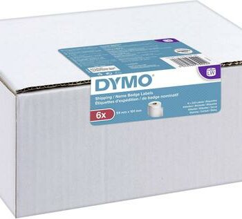 Dymo Lw Labels 2093092 White 54mm X 101mm 6 Rolls Fusion Office