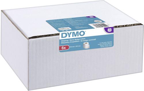 Dymo Lw Labels 2093092 White 54mm X 101mm 6 Rolls Fusion Office