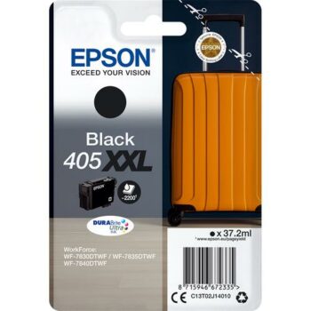 Epson 405xxl Black Ink Cart 372ml Fusion Office