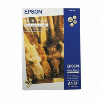 Epson C13s041256 Matte Heavyweight Paper A4 50 Sheets Fusion Office