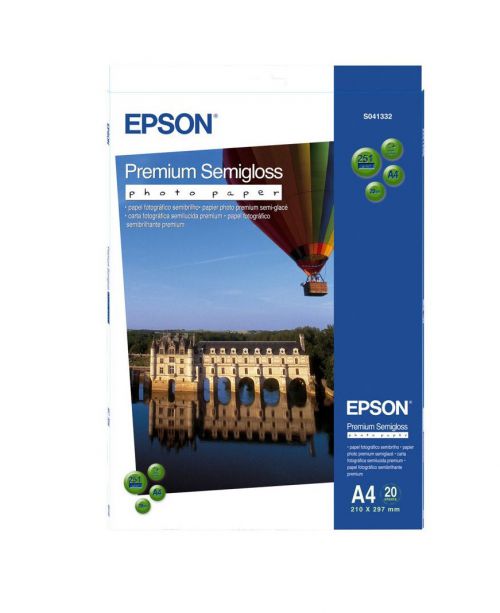 Epson C13s041332 Semi Gloss Photo A4 20 Sheets Fusion Office