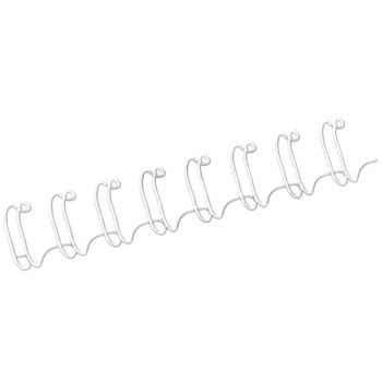 Fellowes 6mm Wire Binding White Combs - Pack 100 53215