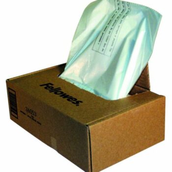 Fellowes Shredder Wastebags 34 Litres Pack 100 36053 Fusion Office