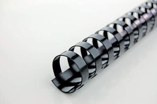 Gbc Binding Combs 19mm Black A4 21 Ring 4028601 Pack 100 Fusion Office