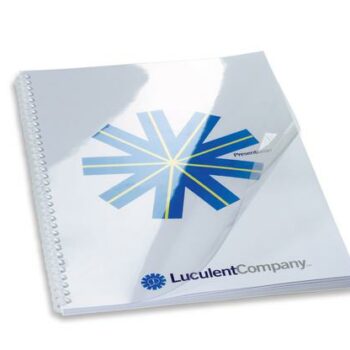 Gbc Hiclear A4 250mic Binding Covers 41605e Pack 50 Fusion Office