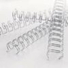 Gbc Wirebind 31 No6 A4 Silver Re810697 Pack250 Fusion Office