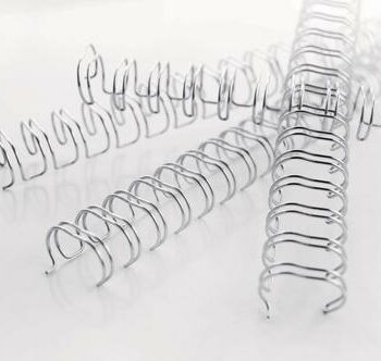 Gbc Wirebind 31 No6 A4 Silver Re810697 Pack250 Fusion Office