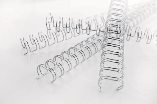 Gbc Wirebind 31 No6 A4 Silver Re810697 Pack250 Fusion Office