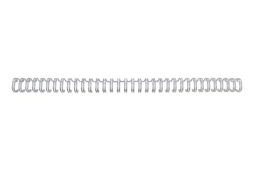 Gbc Wirebind 31 No7 A4 Silver Re810797 Pack250 Fusion Office