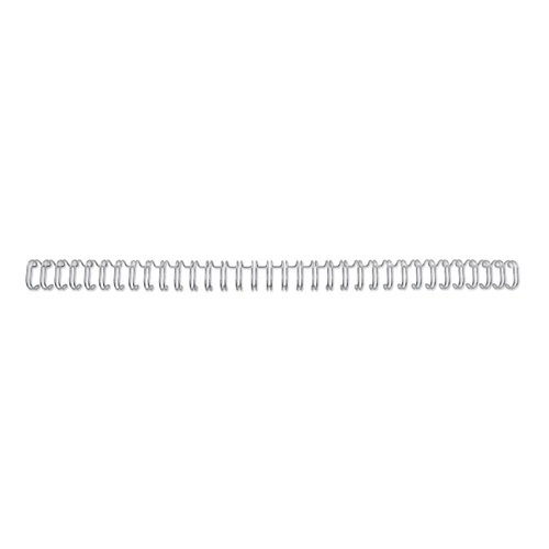 GBC WireBind Wires 5mm Silver No.3 34 Loop 2101007E - Pack 100