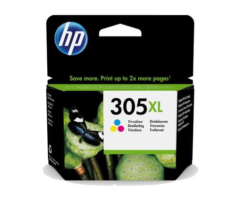 Hp 305xl Tri Colour Ink Cartridge 3ym63ae Fusion Office