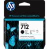 Hp 712 Black Ink Cartridge 3ed71a 80ml Fusion Office