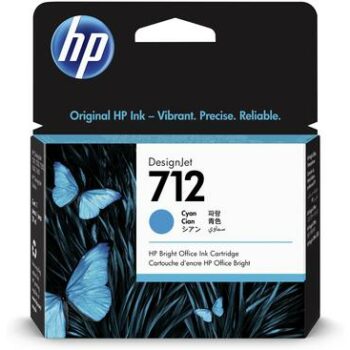 Hp 712 Cyan Ink Cartridge 3ed67a Fusion Office