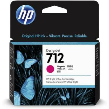 Hp 712 Magenta Ink Cartridge 3ed68a Fusion Office