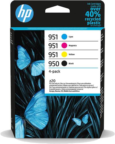 Hp 950 Black 951 Cyan Magenta Yellow 6zc65ae Pack 4 Fusion Office