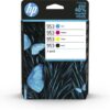 Hp 953 Black Cyan Magenta Yellow 6zc69ae Pack 4 Fusion Office
