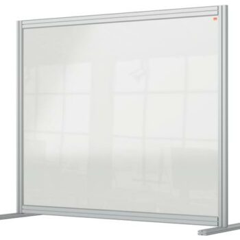 Nobo Desk Divider 1200x1000mm Acrylic 1915491 Fusion Office