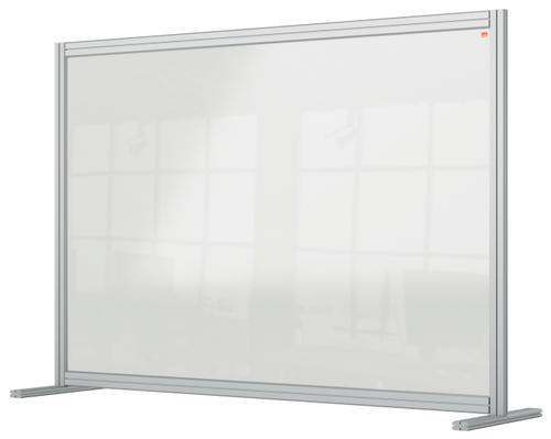 Nobo Desk Divider 1400x1000mm Acrylic 1915490 Fusion Office