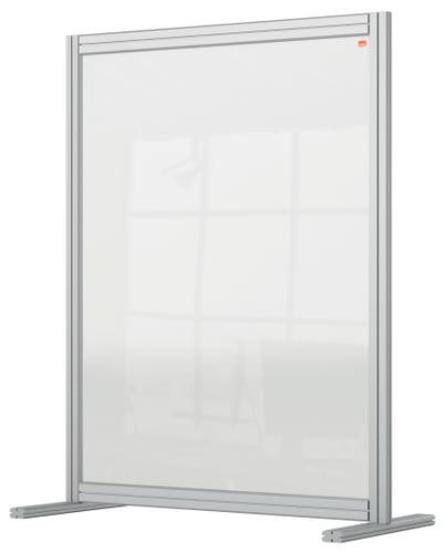 Nobo Desk Divider 800x1000mm Acrylic 1915492 Fusion Office
