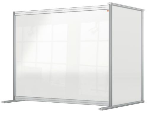 Nobo Desk Divider Extender 1200×1000 Acrylic 1915496 Fusion Office