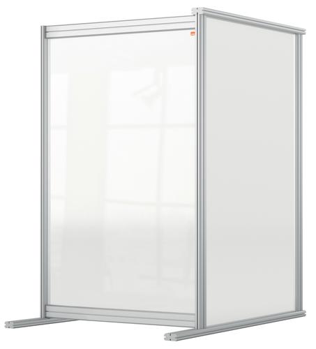 Nobo Desk Divider Extender 600×1000 Acrylic 1915498 Fusion Office