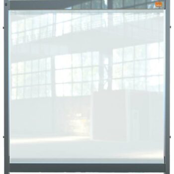 Nobo Desk Screen Extender 750x820mm Clear Pvc 1915550 Fusion Office