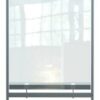 Nobo Floor Screen 780x2060mm Partial Clear Pvc 1915558 Fusion Office