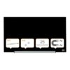 Nobo Glassboard 680x380mm Black 31″ Widescreen 1905179 Fusion Office
