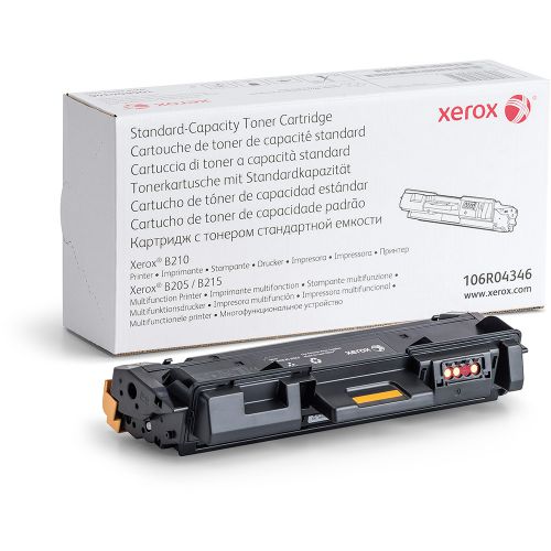 Xerox 106r04346 B210 Black Toner 15k Fusion Office