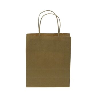 Twisted Handle Bags Small Brown Paper - Pack 200