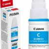 Canon Gi 490c Cyan Ink Bottle 0664c001 Fusion Office