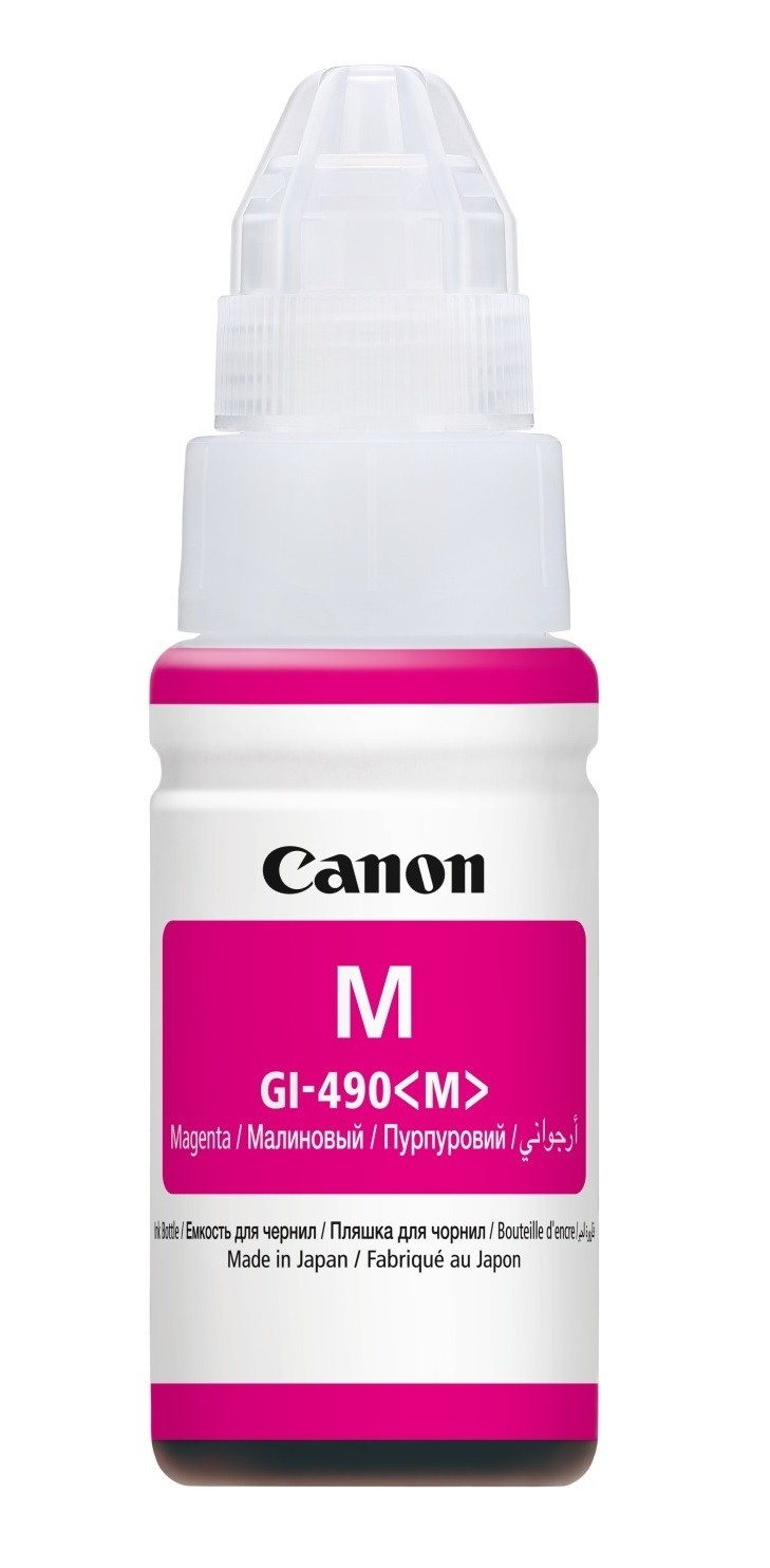 Canon Gi 490m Magenta Ink Bottle 0665c001 Fusion Office