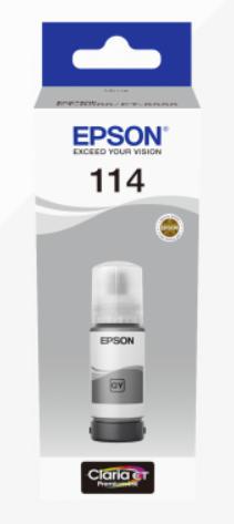 Epson 114 Grey Ecotank Ink Bottle C13t07b540 Fusion Office