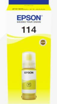 Epson 114 Yellow Ecotank Ink Bottle C13t07b440 Fusion Office