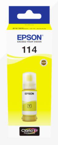 Epson 114 Yellow Ecotank Ink Bottle C13t07b440 Fusion Office