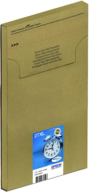 Epson 27xl Easymail Multipack Ink Cartridges C13t27154510 Alarm Clock Fusion Office