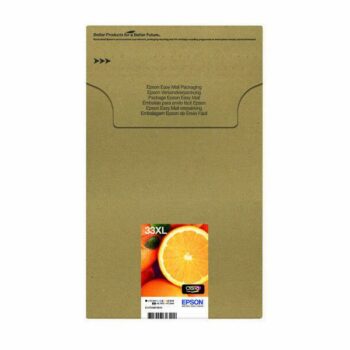 Epson 33xl Easymail Multipack Ink Cartridges C13t33574510 Orange Fusion Office