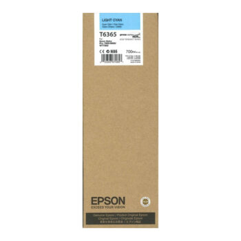 Epson T6365 Light Cyan Ink Cartridge C13t636500 Fusion Office
